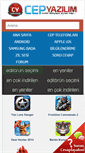 Mobile Screenshot of cepyazilim.com